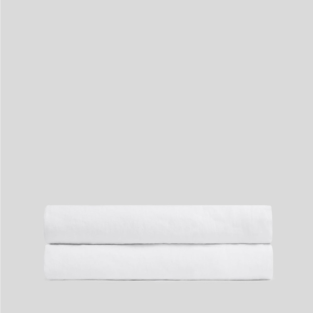 Parachute Home Linen Sheet Queen Fitted Portugal white used - Picture 2 of 2